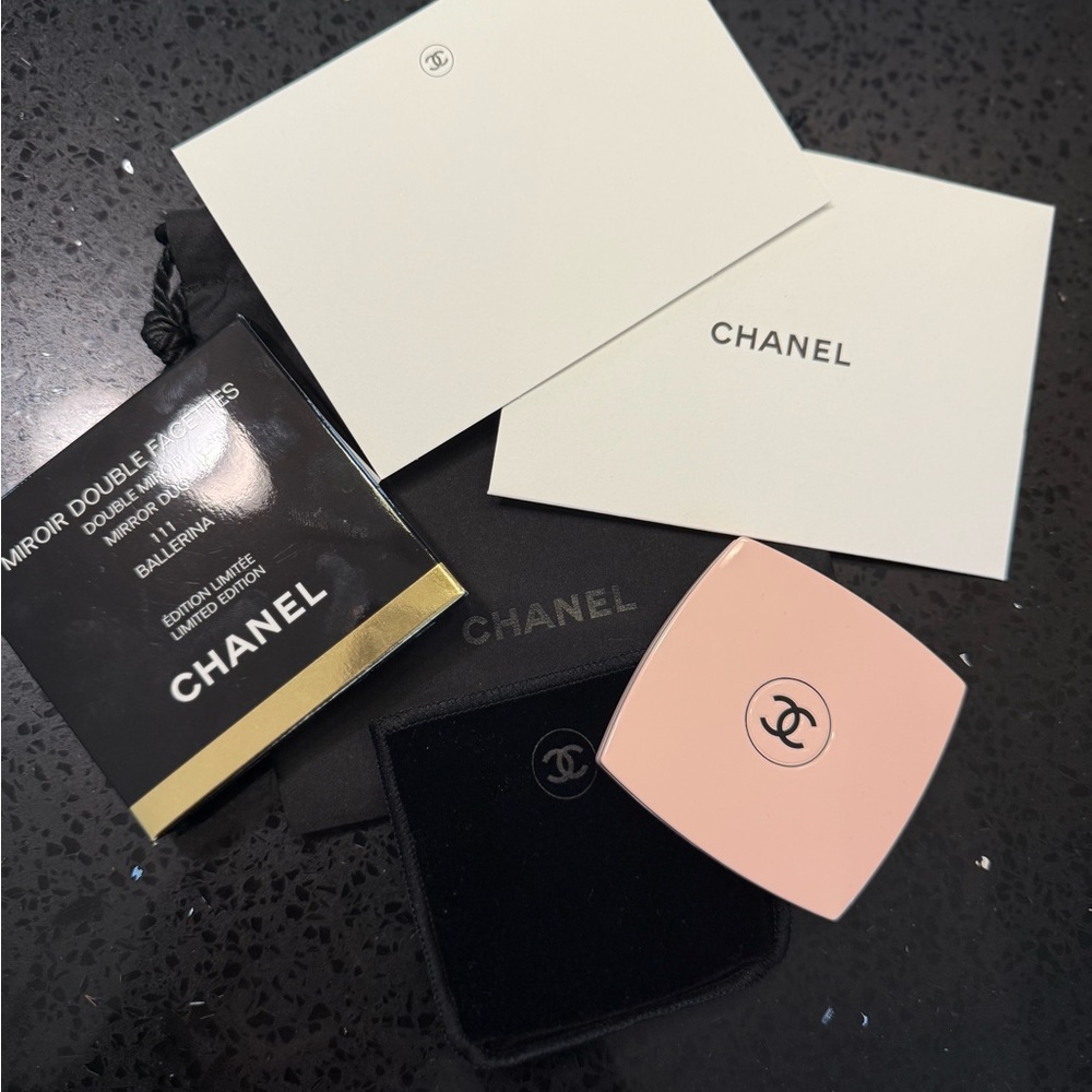 Chanel Ballerina Pink Compact Mirror